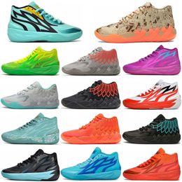 LaMelo Ball 1 MB.01 02 Men Basketball Shoes Sneaker Black Blast Buzz City LO UFO Not From Here Queen City Rick and Morty Rock Ridge Red Mens Trainers Sports Sneakers Shoe