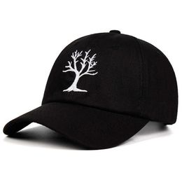 100% Cotton Branch Baseball Cap Big tree Dad Hats Embroidery Snapback Caps No structure Hat Q07031903