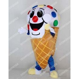 Adult Size Ice Cream Mascot Costumes Halloween Cartoon Character Outfit Suit Xmas Outdoor Party Festival Dress Promotional Advertising Clothings