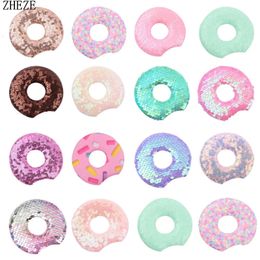 Headbands 10 PairsLot 33"Donuts Mouse Ears DIY Hair Accessories For Girls Festival Headband Boutique Headwear Wholesales 231207