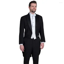 Men's Suits Slim Men Handsome Mens Wedding Suit Groomsmen Groom Tuxedos Party Prom Business (Jacket Pants)