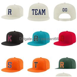 Ball Caps Arrival America 32 Teams Football Baseball Basketball Snapbacks Hi Hop Fashion Snapback Hats Flat Adjustable Sports Mix Or Dhxch