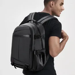 Backpack For Men Casual Business Travel Men's Backpacks Large Capacity Computer Bag High Schoolbag Kawaii