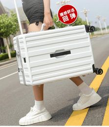 Suitcases N6843 High Beauty Luggage Case Women's Large Capacity Travel Silent Universal Wheel Password Box