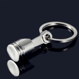 Automotive Parts Model Alloy Key Chain Fashion Silver Color Accessories279L