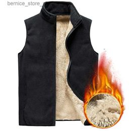 Men's Vests 2023 Men Sleeveless Vest Jackets Fashion Wool Vest Male Cotton-Padded Vests Coats Men Warm Waistcoats Clothing Oversized 8Xl Q231208