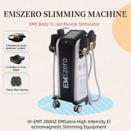 New Look Slimming Neo DLS-EMSLIM RF Fat Burning Shaping Beauty Equipment 15 Tesla Electromagnetic Muscle Stimulator Ems Body Sculpt Machine With 2/4/5 Handles