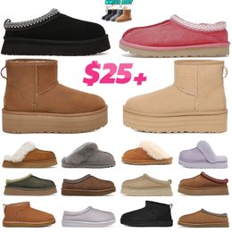 Ugg pantoufle uggsboot tasman ugglie Australie uggz botas ugglis ugglis boots Tasman Tazz Slippers Australian Boots uggss Australia Bottes【code ：L】 Ug Ultra Mini Slippers