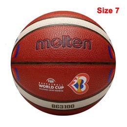 Balls 2023 Est Molten Basketball High Quality Official Size 7 Pu Indoor Outdoor Men Training Match Baloncesto 230831 Drop Delivery Spo Dhjwc