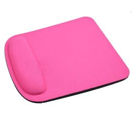 Mouse Pads Wrist Rests Pad With Rest For Laptop Mat Anti-Slip Gel Support Wristband Pc Book Computer Eva Drop Delivery Computers Netwo Dhgd2