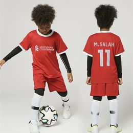 Clothing Sets 2023 24 boy girl City shirt rugby Soccer Jerseys High quality home away kit kids Short Sleeve Uniforms 231207