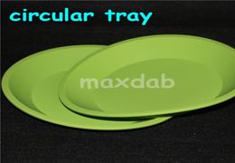 boxes DHL Silicone Jar Container Dab BHO Butane Oil Concentrate Nonstick Goo No Slick silicon dish tray wax fda1576017