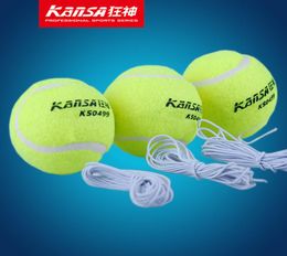 WholeKanSA 3PCS Tennis Ball Sports Tennis Training Balls Trainer Exercise Ball with Rubber Rope High quality Tennis Accessori9001689