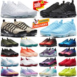 tns tn plus running shoes men women triple black white red wolf grey usa atlanta volt bubblegum olive all red mens womens trainers outdoor sports sneakers 36-47