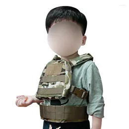 Hunting Jackets 2-6 Years Old Children Outdoor Summer Camping CS Field Protect Tactical Vest Kids Sports Training Paintball Camouflage