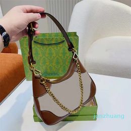 Woman Hobo Bags designer luxury handbags underarm shoulder bag lady chain purses Gold Letter 2024