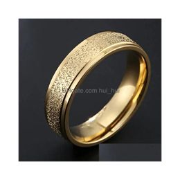 Band Rings Modyle Gold Colour Roman Numerals Ring Stainless Steel Men Women Spinner Chain Bijoux Bague Femme Anillos Mujer 231021 Dro Dh2T1