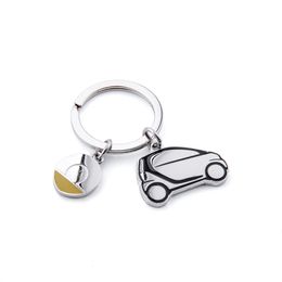 Key Rings Stainless Steel Smart Car Key Chain Key Ring Keychain smart fortwo 451 231208