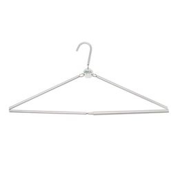 1pc Portable Foldable Hanger Aluminium Alloy Clothes Rack For Travel Household Dormitory Coat Hangers Folding Hangers6738149