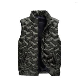 Men's Vests KOODAO Winter Down Vest Down-padded Lightweight Puffer Men Thick Male Coat Black/White/Pink/Green