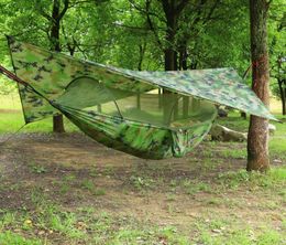 Outdoor Automatic Quick Open Mosquito Net Hammock Tent With Waterproof Canopy Awning Set Hammock Portable Up2837106