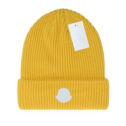 Stylish wool knitted hat for women designer cap for men knitted MoncKler cashmere hat for winter warm hat M-3