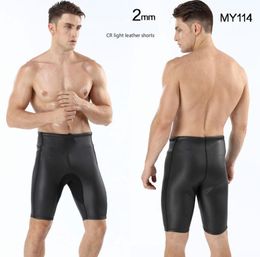 Neoprene Wetsuit Men Triathlon Diving Suit 2mm Mens Rubber Clothing Professional Water Proof Surfing Shorts Pants9279439