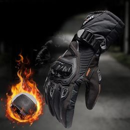 Five Fingers Gloves SUOMY motorcycle gloves 100% Waterproof windproof Winter warm Guantes Moto Luvas Touch Screen Motosiklet Eldiveni Protective 231207