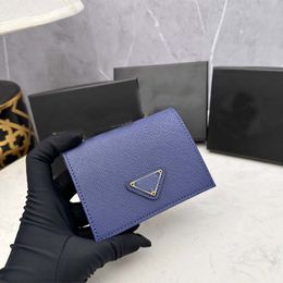 Genuine Designer Men's and Women's Wallets, Luxurious Leather Short Style Card Bags, Classic Pockets in Multiple Colors for You to Choose From