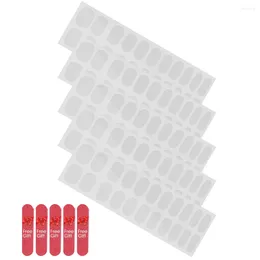 Nail Gel Strips Stickers Clear Polish Manicure Kit Decals Sticker Decoration
