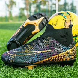 Dress Shoes Men Soccer AG TF Children Football Youth Boots Comfortable Athletic Training Cleat Tenis Hombre 231208