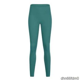 Soft Leggings for Women LLu2 High Waisted Tummy Control No See Through Workout Yoga Pants Sports leggings P29A