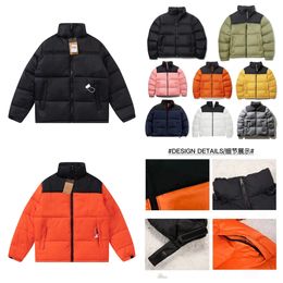 2023 North puffer jacket winter jacket puffer jacket women mens Hooded Parkas letter printing Couple Clothing windbreaker thick coat wholesale 2 pieces 5% dicount