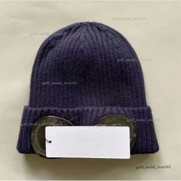 Two Lens CP Windbreak Hood Beanies Outdoor Cotton Knitted Men Mask Casual Male Skull Caps Hats Black Grey Company 652