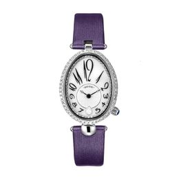 Other Watches Fashion Top Luxury Brand Oval Dial Women Watch Elegant Bracelet Ladies Diamond Dress Quartz Wrist Relogio 231207