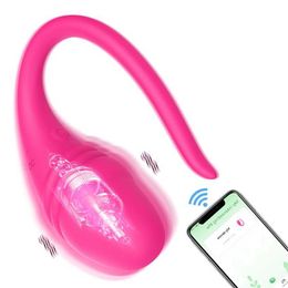 Wireless Remote Control Vibrator g Spot Dildo for Women Wear Vibrating Egg Vagina Ball Clit Female Panties Sex Toy for Adult 230927