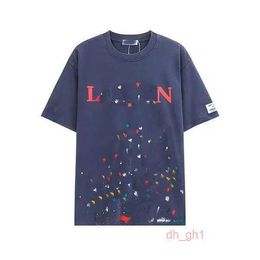 Lanvin Hoodie Men's T-shirts Men's T-shirts Speckled Ink Style Galleries t Shirts Depts Co-branding Lanvins Shirt Mens Women Designers Tshirtsl 23 7m8t BBTX