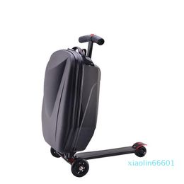 2023 Luggage Carry On Rolling Suitcase Lazy Trolley Bag With Wheels256G