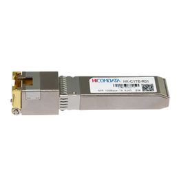 HICOMDATA 10G RJ45 30m Copper SFP Transceiver Module 10GBase-Tx Ethernet Gpon Olt Fibre Optic FTTH Compatible with Cisco/Mikrotik Switch