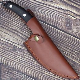 Forged boning knife, scimitar, fish-killing knife, butcher's knife, professional butcher's knife, meat-selling knife, tip knife, outdoor