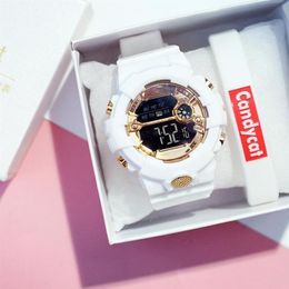 Electronic New G Style THOCK Digital Watch Unisex Sports Watches Waterproof THOCKproof Female Clock LED Men Colourful Wristwatch272u