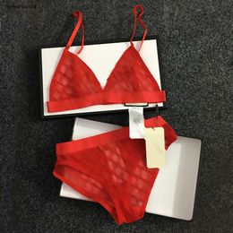 Underwear suit designer women Lingerie Lace mesh sling bra underwear Triangular underwear With box Dec 08 11