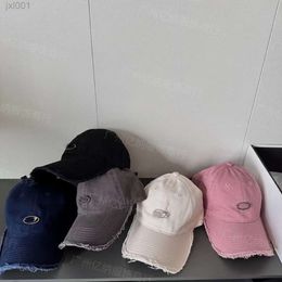 Designer Disel Hat Diesal Korean Version of Ins Trendy Brand d Metal Soft Top deisel Baseball Cap for Male and Female with Holes in the Street Hip-hop