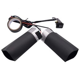 New 12V Universal Boat Type Adjustable High And Low Temperature Electric Heating Handle Motorcycle Heating Handle Kit Pad