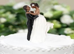 Wedding Cake Toppers African American Figurine Happinest Time Decorating Decoration Other Event Party Supplies47063365127992