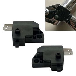 New 10 Pcs Universal Switch Motorcycle Right/Left Front Brake Stop As Electric Car Disc Brakehandlebar Control Switch Accessories