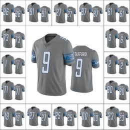 Detroit''Lions''Men 9 Matthew Stafford 1 Jeff Okudah 19 Kenny Golladay 25 Will Harris Custom Women Youth Colour Rush Football Jersey