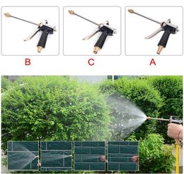 High Pressure Sprayer Metal Water Hose Spray Nozzle for Car Washing Lawn Watering Garden Irrigation H99F1320621