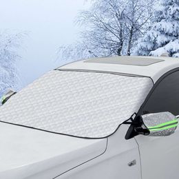 New Car Snow Ice Protector Window Windshield Shield Sun Shade Front Rear Windshield Block Cover Visor Exterior accessories Winter