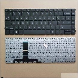 Laptop Replacement Keyboards Us Keyboard For Probook 440 G8 445 445R English Layout With Backlit/ Without Backlit Drop Delivery Comput Otf93